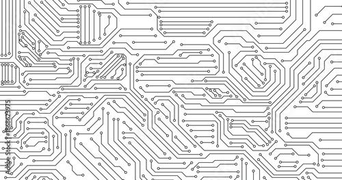 High tech technology geometric stock illustration. 