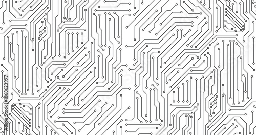 High tech technology geometric stock illustration. 