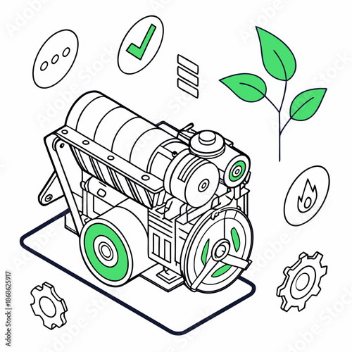 Sustainable industrial machinery