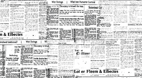 Newspaper paper grunge newsprint patchwork seamless pattern background. Newspapers in patchwork style. Beige and gray. notebook sheets, old newspaper. vector eps 10