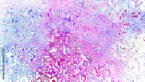 Abstract organic cellular texture with soft purple and pink tones, fluid mosaic pattern and dreamy digital surface