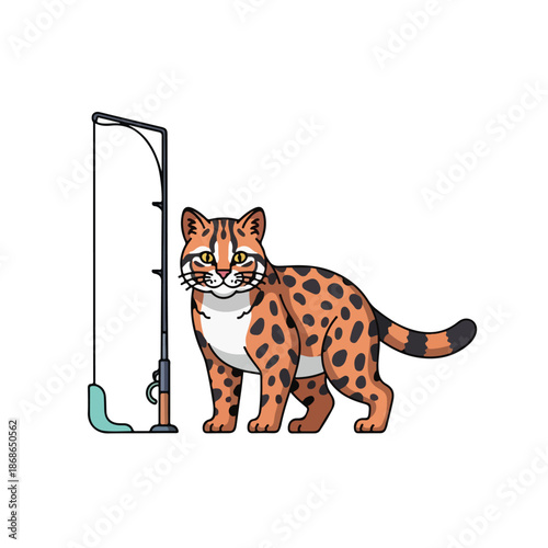 An adorable cartoon tiger cub is a cute, playful young feline with striped fur and a funny paw, looking like a domestic kitten or tabby pet isolated on a white background