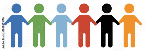 teamwork business people connection icon