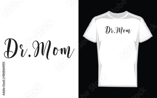 Female doctor mom silhouette physician phd gp therapist and mother combination doctor mom silhouette