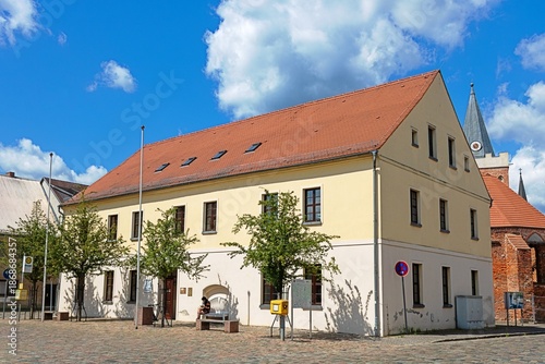 Photos lieberose, deutschland - altes rathaus am marktplatz