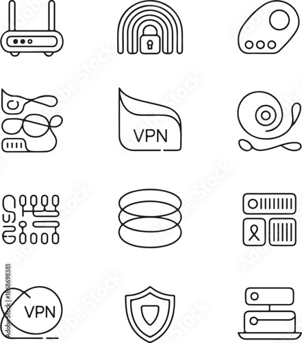 VPN, router, internet, security, shield, connection, network, wireless, lock, privacy, data, protection, access, wifi, web
