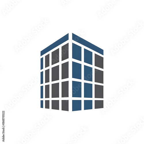 blue glass building