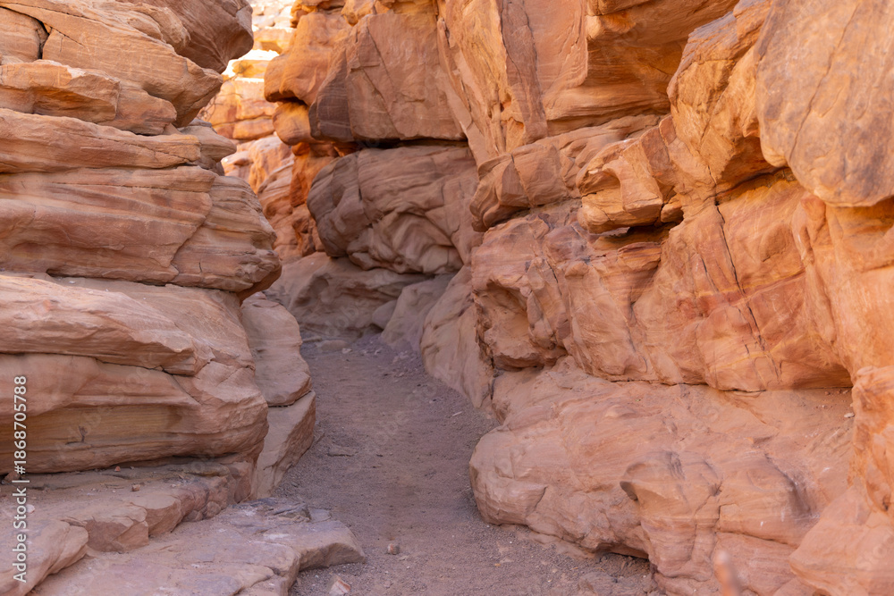 Obraz premium Salama Canyon in Sharm El Sheik, Egypt