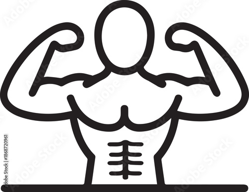 chest workout icon