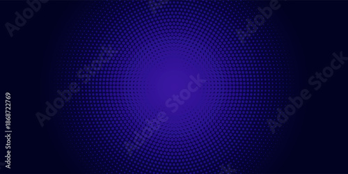 Dotted Concentric circles geometric element. Concentric segments of circles, random lines following a circle path. Dotted halftone Spiral backgrounds. EPS vector illustration
