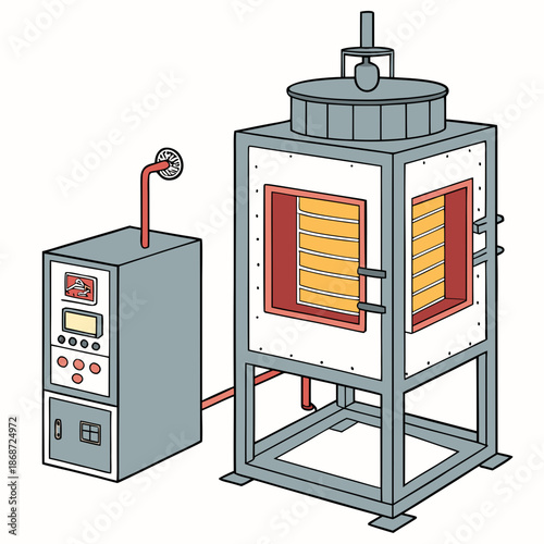 Technical Ceramics Sintering Furnace Operating at Extreme Heat for Strengthening Advanced Materials in Industrial Manufacturing