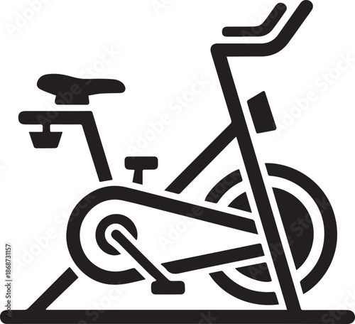 unique Exercise bike icon