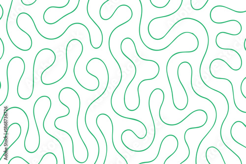 Abstract Organic Flow Shape Pattern, Seamless Business Process Background, Modern System Architecture Texture for SaaS, Technology, Workflow and Digital Automation Design