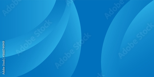 Abstract blue color background. Dynamic shapes composition. Vector illustration