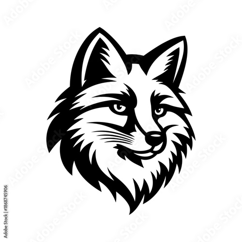 Cute fox mascot head symbolizing intelligence, adaptability, creativity, and clever brand character.