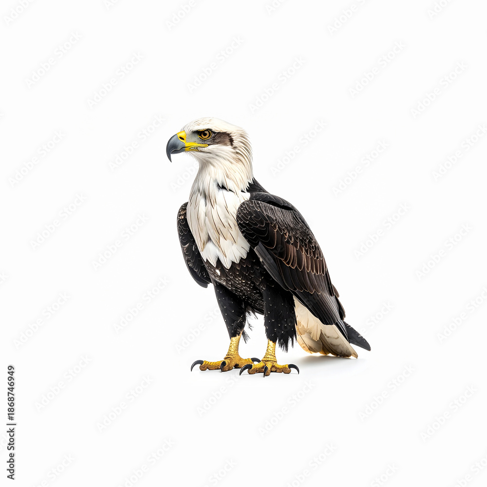 Obraz premium The Philippine Eagle is the National Bird of the Philippines and is Endangered