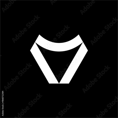 V-shaped hexagon with a curved top. It symbolizes protection, visionary success, steady momentum, and noble values.