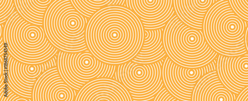 backround Luxury patern Gold Yellow Line Round Shape Abstract , white And Gold backround round shape. vector illustration