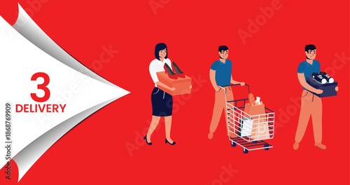 Third Step Delivery of Purchased Goods