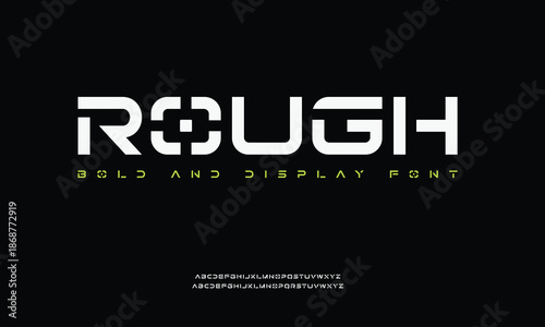 Rough  Font is a creative decorative sharp serif display font.