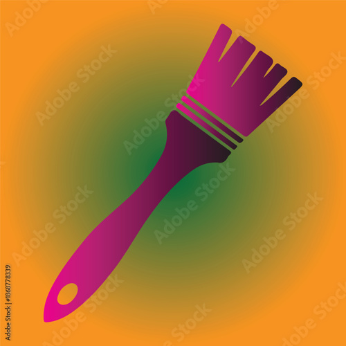 b isolated on white background