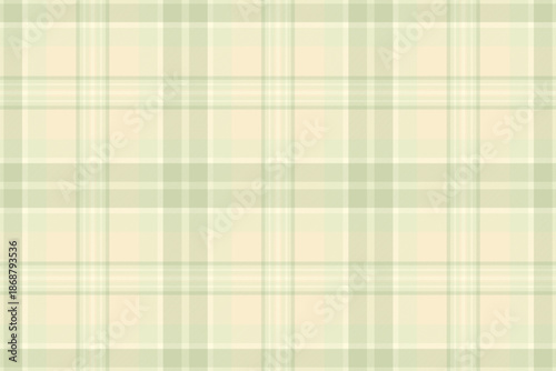 String seamless background textile, madras texture plaid vector. Repeating fabric pattern tartan check in light and blanched almond colors.