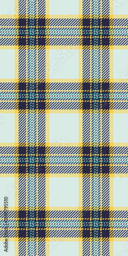 Small background pattern seamless, vogue fabric tartan plaid. Rest textile texture check vector in light and dark colors.