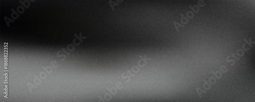 Monochrome abstract metallic dark background with noise