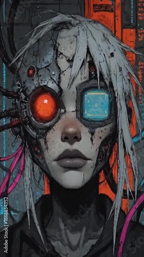 graffiti on the wall