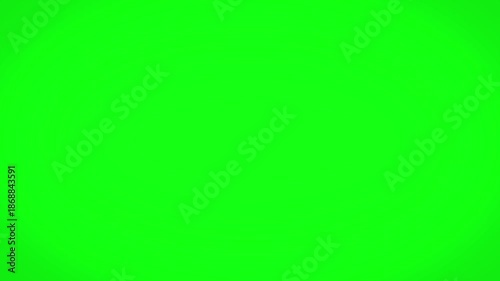 Colorful confetti particles falling on green screen background for celebration overlay party event. 4k video animation