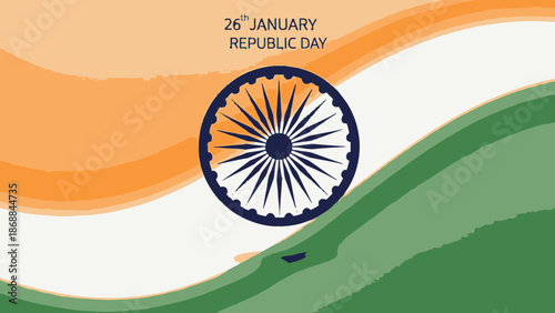 Celebrating Republic Day with the Indian National Flag