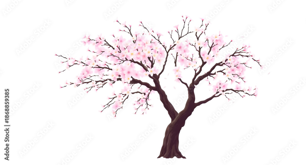 Naklejka premium tree, cherry, blossom, sakura, flowers, bloom, floral, spring, pink, petals, nature, plant, garden, park, landscape, scenery, outdoor, natural, beauty, romantic, delicate, soft, elegant, peaceful, cal