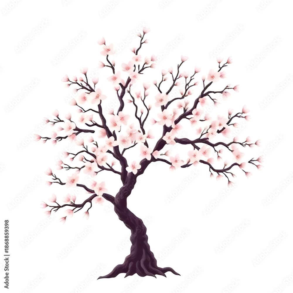 Fototapeta premium cherry, blossom, tree, sakura, flowers, flower, bloom, blooming, spring, pink, petals, floral, nature, plant, garden, park, landscape, scenery, outdoor, natural, beauty, romantic, delicate, soft, eleg