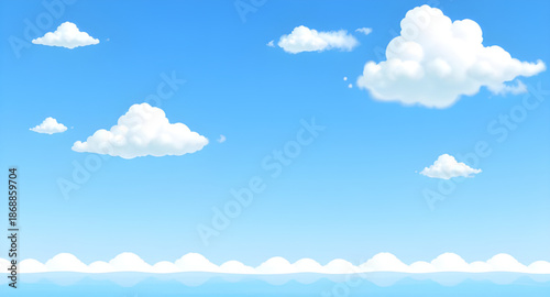 landscape, sky, clouds, cloud, nature, scenery, background, outdoor, horizon, atmosphere, weather, blue, white, daylight, sunny, bright, peaceful, calm, serene, fresh, natural, environment, open, wide