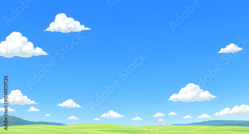 sky, clouds, landscape, nature, scenery, background, outdoor, horizon, atmosphere, weather, blue, white, daylight, sunny, bright, peaceful, calm, serene, fresh, natural, environment, open, wide, air, 