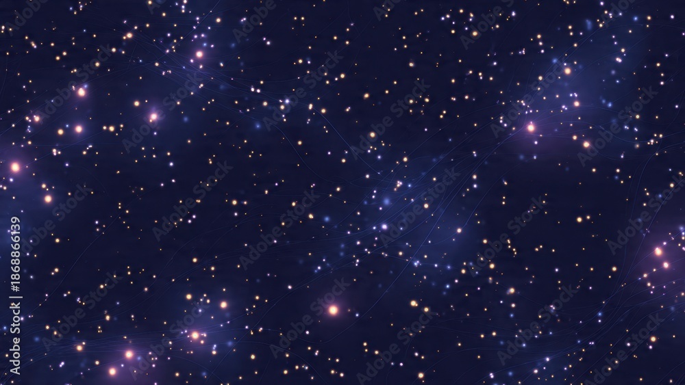 Fototapeta premium Cosmic Space Background with Stars