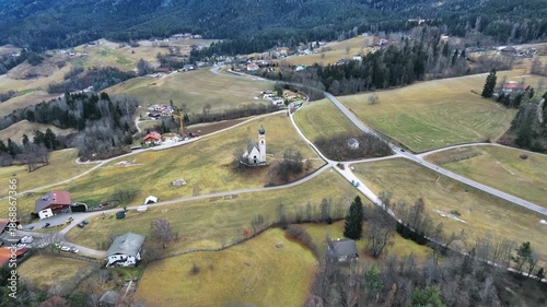 Fiè allo Sciliar, Church of Sant'Antonio. Dolomites