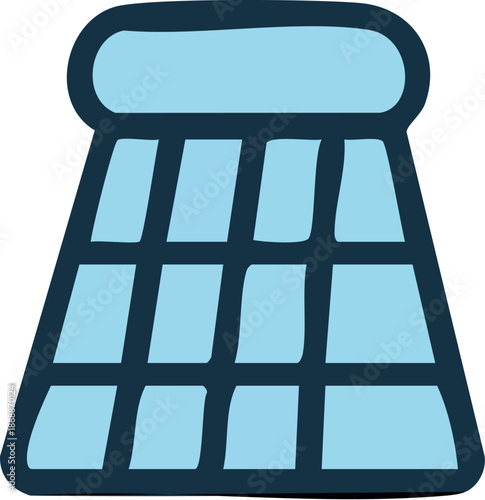 Salt Shaker Icon Illustration.