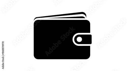 Vector illustration of a traditional finance wallet with credit cards, on transparent background