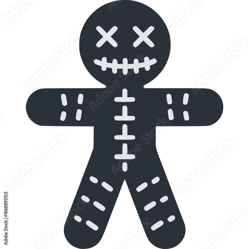 Voodoo Doll Icon Vector