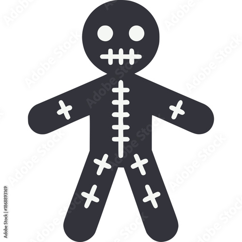 Voodoo Doll Icon Vector