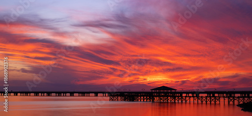 Brilliant sunset