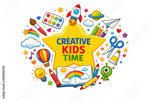 Creative kids time: fun and imaginative learning activities for children