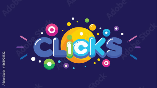 A vibrant kids logo featuring rounded letters with a playful transformation effect, perfect for design projects that require a fun and creative touch.