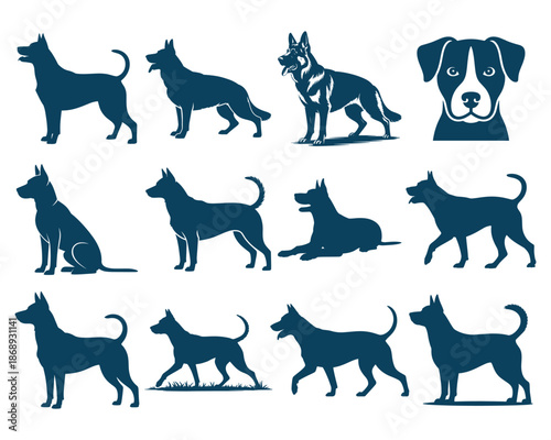 German Shepherd Dog SVG