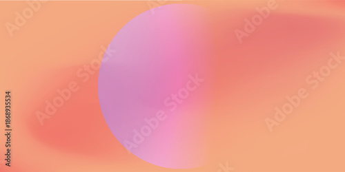 Abstract gradient background with soft pink and orange blurred shapes creating a modern and ethereal visual effect.