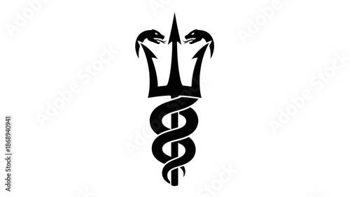 Trident Snake Symbol