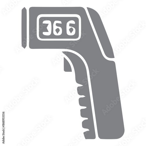 Digital thermometer icon