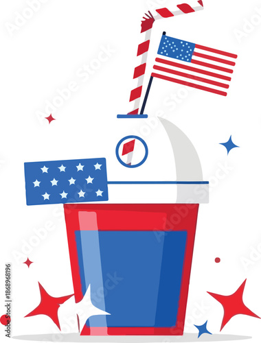 Patriotic Beverage A Refreshing American Treat for Independence Day Celebrations