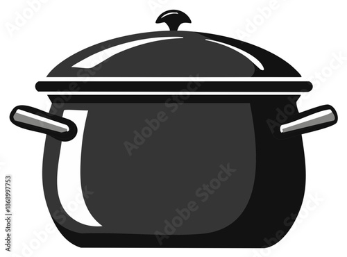 Heavy Duty Stock Pot with Lid and Handles for Cooking and Stews